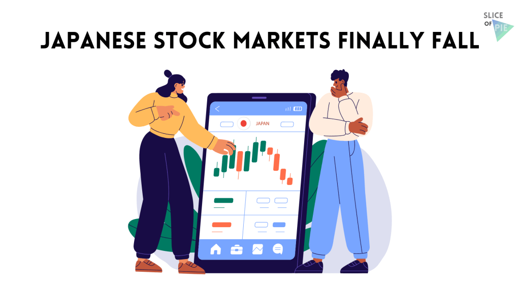Japanese Stock Markets Finally&nbsp;Fall